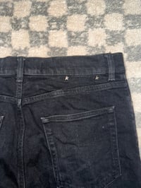 Image 3 of Golden Goose Faded Black Crop Fit Denim