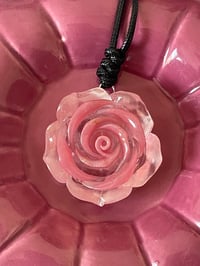Pink Flower Necklace
