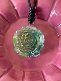 Green Flower Necklace