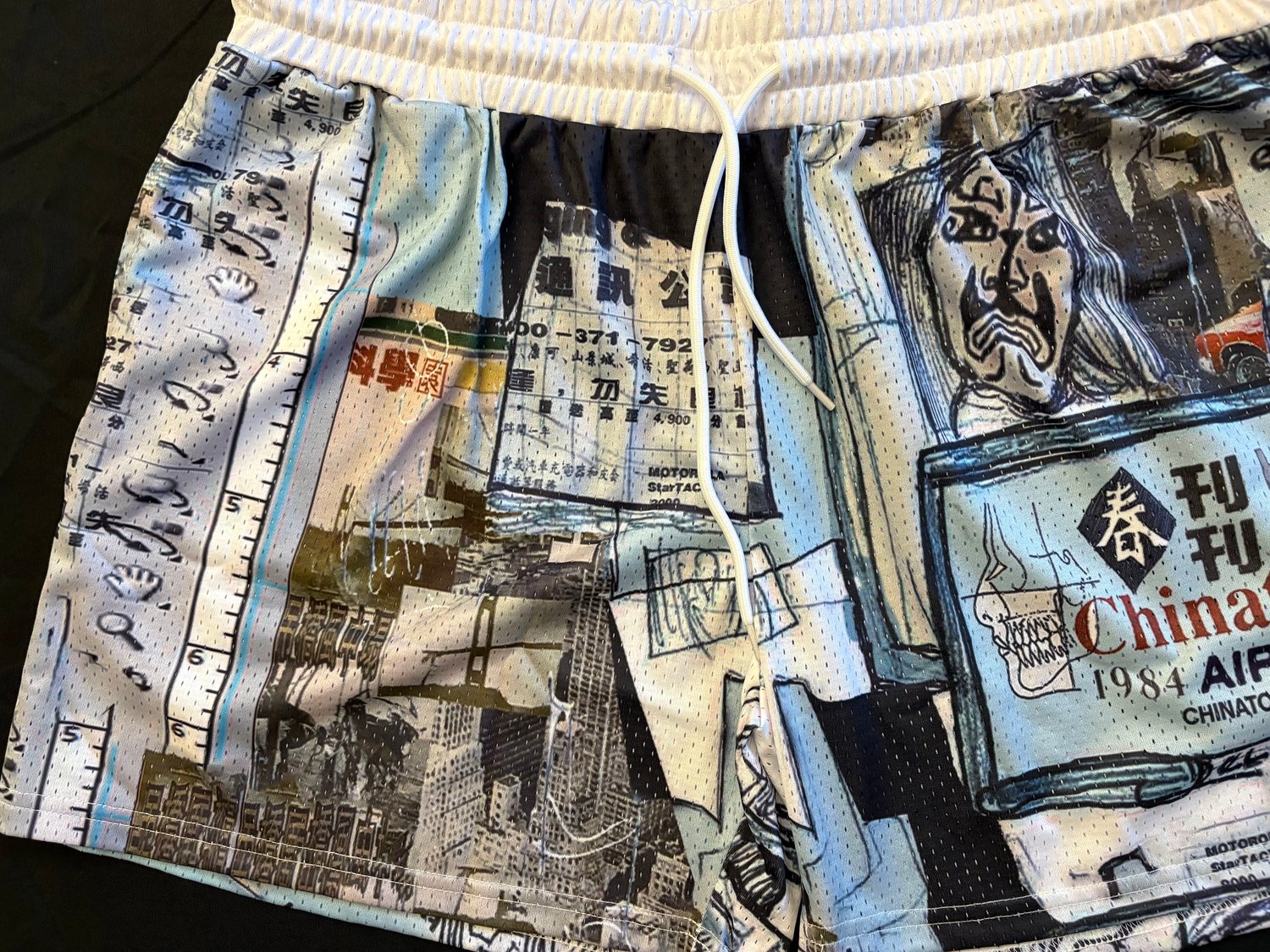Image of Chinatown Airlines Graphic Shorts