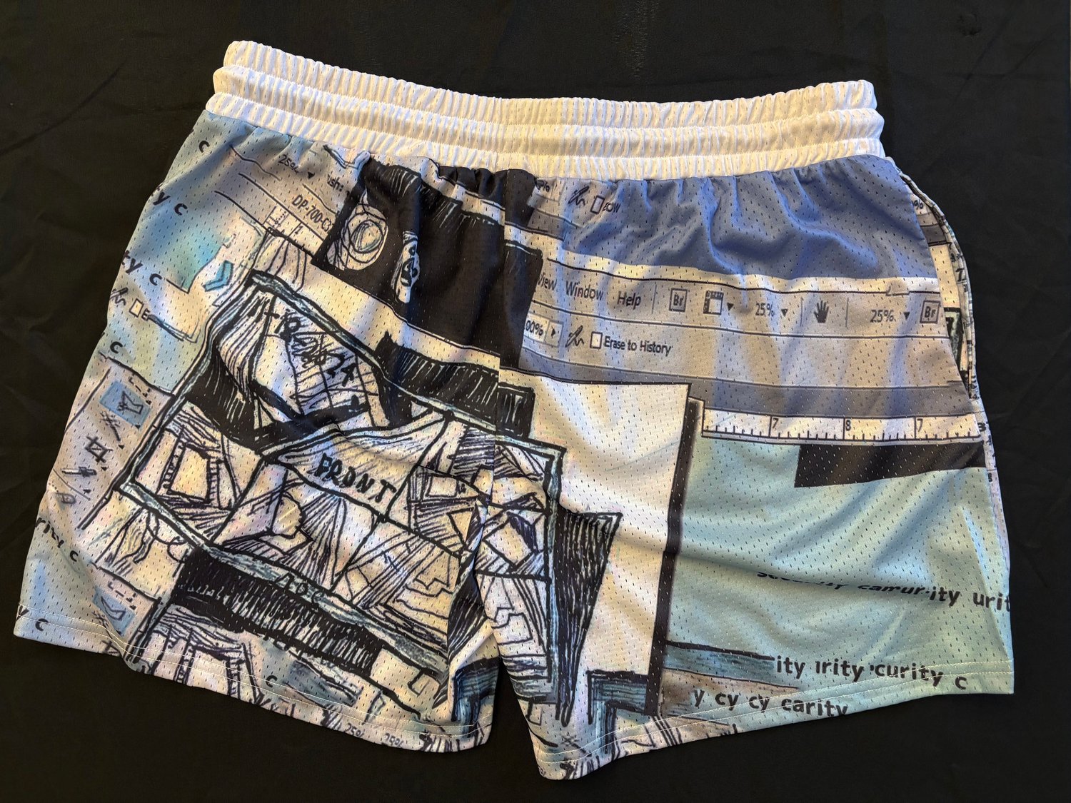 Image of Chinatown Airlines Graphic Shorts