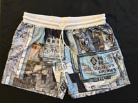 Image 1 of Chinatown Airlines Graphic Shorts