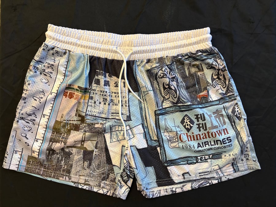 Image of Chinatown Airlines Graphic Shorts