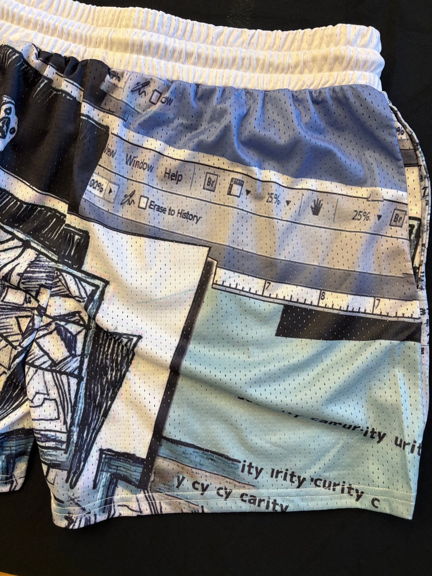 Image of Chinatown Airlines Graphic Shorts