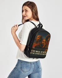 Image 4 of Stars in the Night– Freedom & Fire Edition Classic Faux Leather Backpack