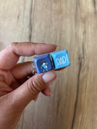 Dad! Fidget Keychain