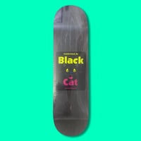 BLACK CAT SHOP BOARD - Black 8.5