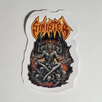 Image 1 of Sinister Demon Lord Matte Vinyl Sticker 