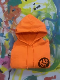 Image 1 of BLACKCAT OG HOODIE - SAFETY ORANGE