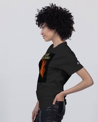 Image 3 of We Remember, We Build Tee – Freedom & Fire Edition - Unisex Tee | Champion