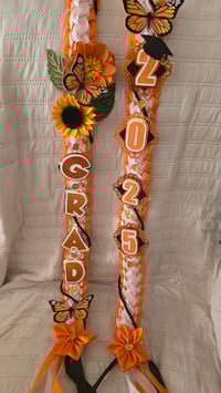 Image 1 of Monarch butterfly ribbon stole