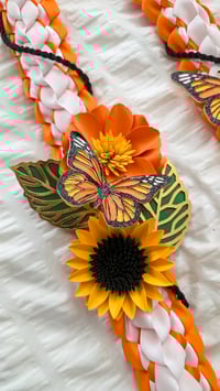 Image 2 of Monarch butterfly ribbon stole