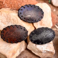 Image 1 of Original Tom Fugle Cocaine Leather Belt Buckle 