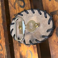 Image 9 of Original Tom Fugle Cocaine Leather Belt Buckle 