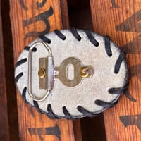 Image 3 of Original Tom Fugle Cocaine Leather Belt Buckle 