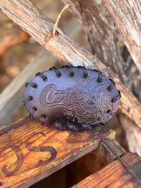 Image 8 of Original Tom Fugle Cocaine Leather Belt Buckle 