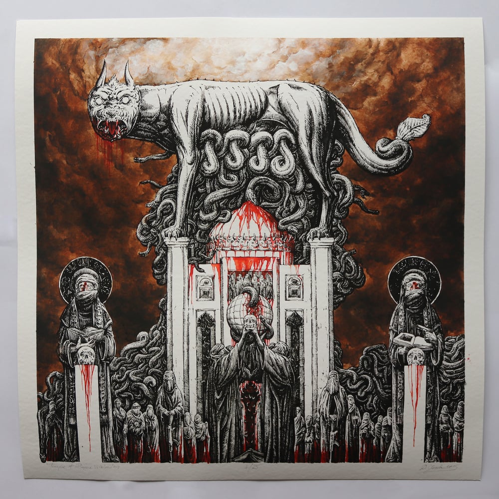 Temple of Profane Wisdom ART PRINT