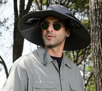 Solar Fan Hat plus summer friends discount 