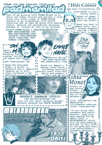 Image 4 of [Pre-Order] ACROSS THE POND Zine + Stickers