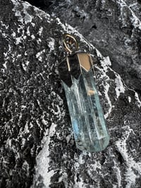 Image 2 of Handmade Aquamarine Sterling Silver Pendant – Maris