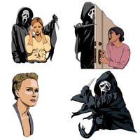 Image 4 of Scream Sticker Pack