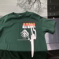 Image 1 of BORIS "Ancestral Frequency Ritual" T-Shirt (hunter green)