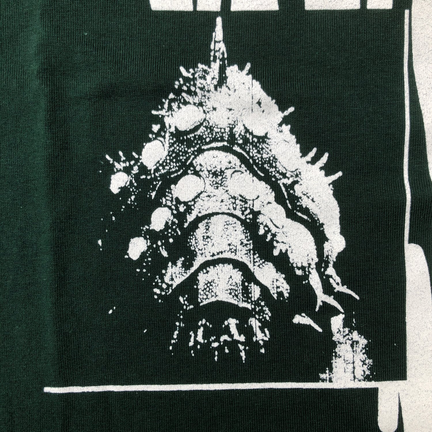 Image of BORIS "Ancestral Frequency Ritual" t-shirt (6.1oz, hunter green)