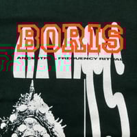 Image 3 of BORIS "Ancestral Frequency Ritual" T-Shirt (hunter green)