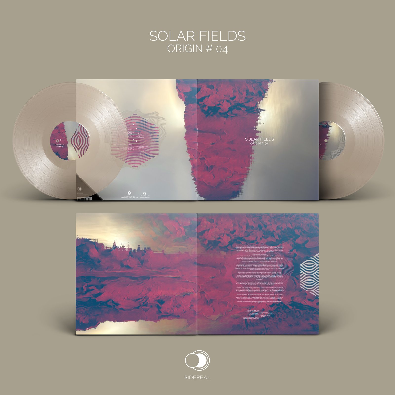 SOLAR FIELDS 'Origin #04' 2LP | sidereal