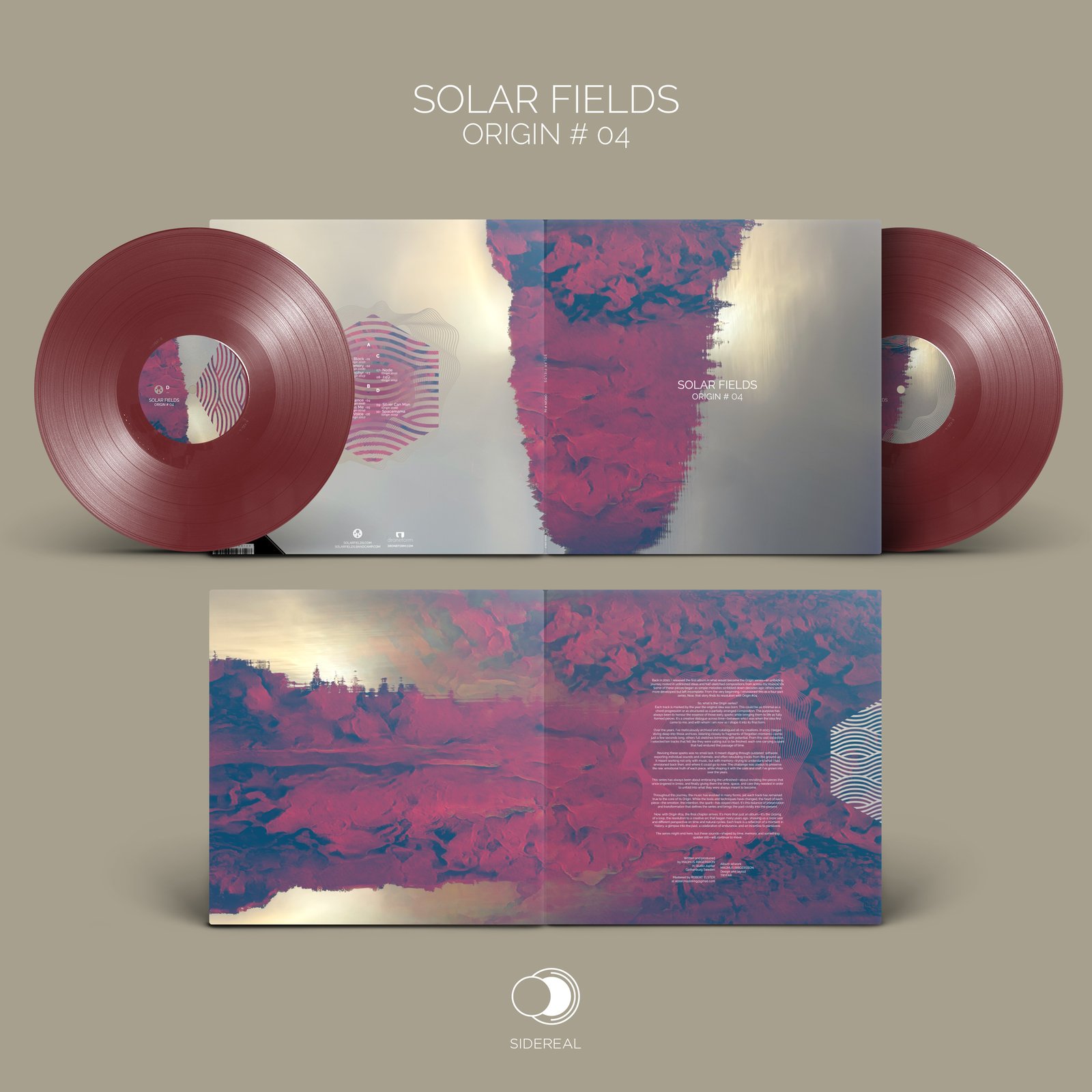 SOLAR FIELDS 'Origin #04' 2LP | sidereal