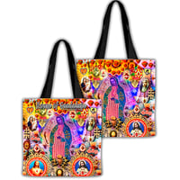 Image 1 of Guadalupe collage tote bag 45x45cm