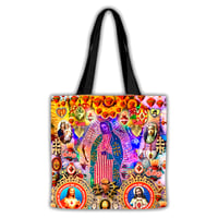 Image 3 of Guadalupe collage tote bag 45x45cm