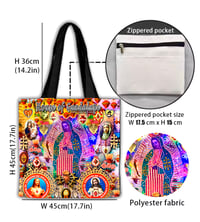 Image 4 of Guadalupe collage tote bag 45x45cm