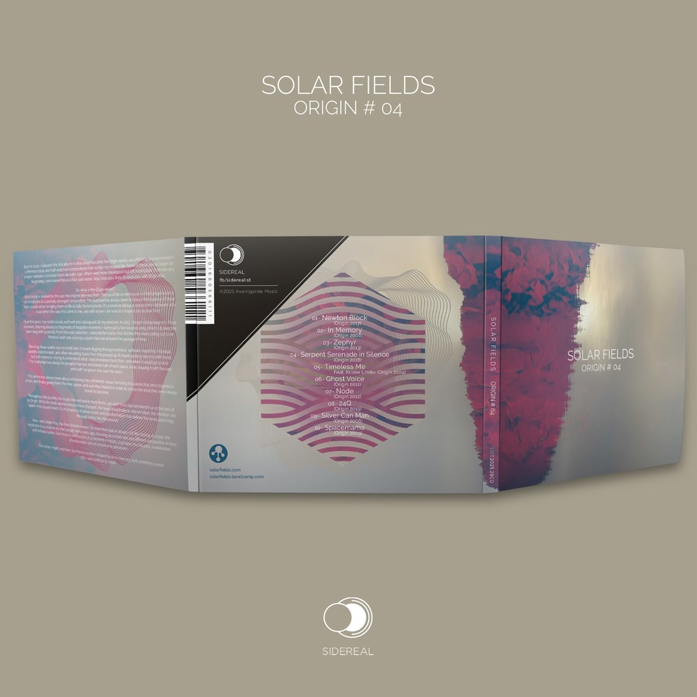 Image of SOLAR FIELDS 'Origin #04' Digipak CD