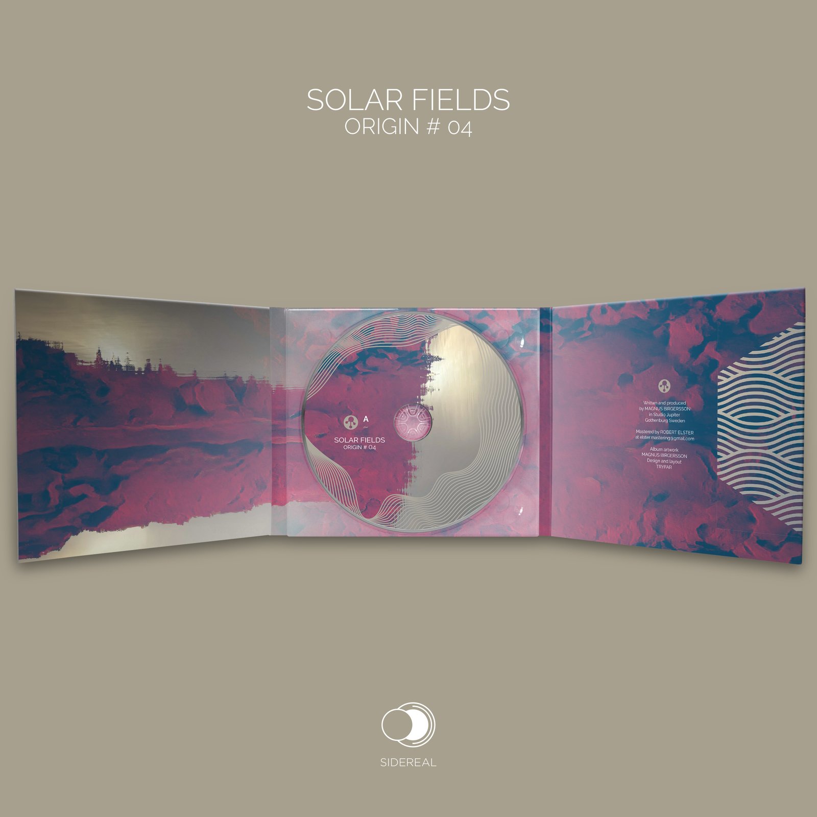 SOLAR FIELDS 'Origin #04' Digipak CD | sidereal