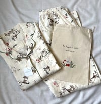 Image 4 of Pajama Set – Bird & Berry Print
