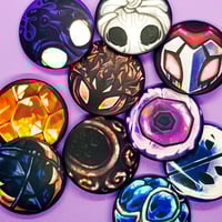Image 1 of HOLLOW KNIGHT CHARMS Przypinki [Seria 1]