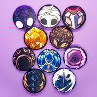 Image 2 of HOLLOW KNIGHT CHARMS Przypinki [Seria 1]