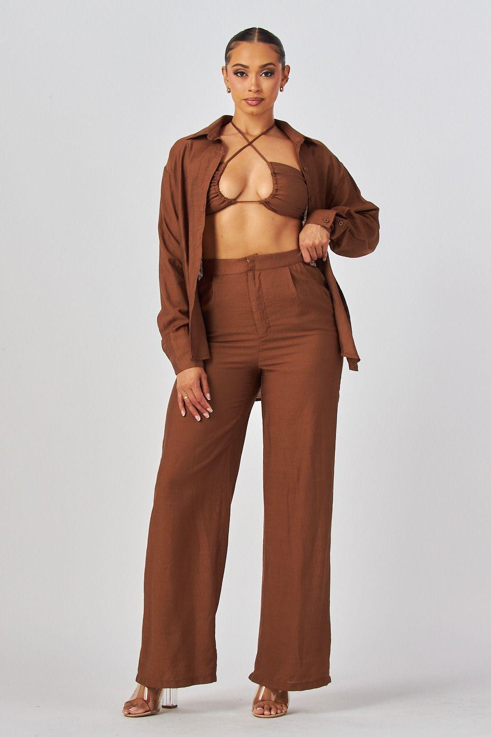 Image of CONSTANCE set-Brown