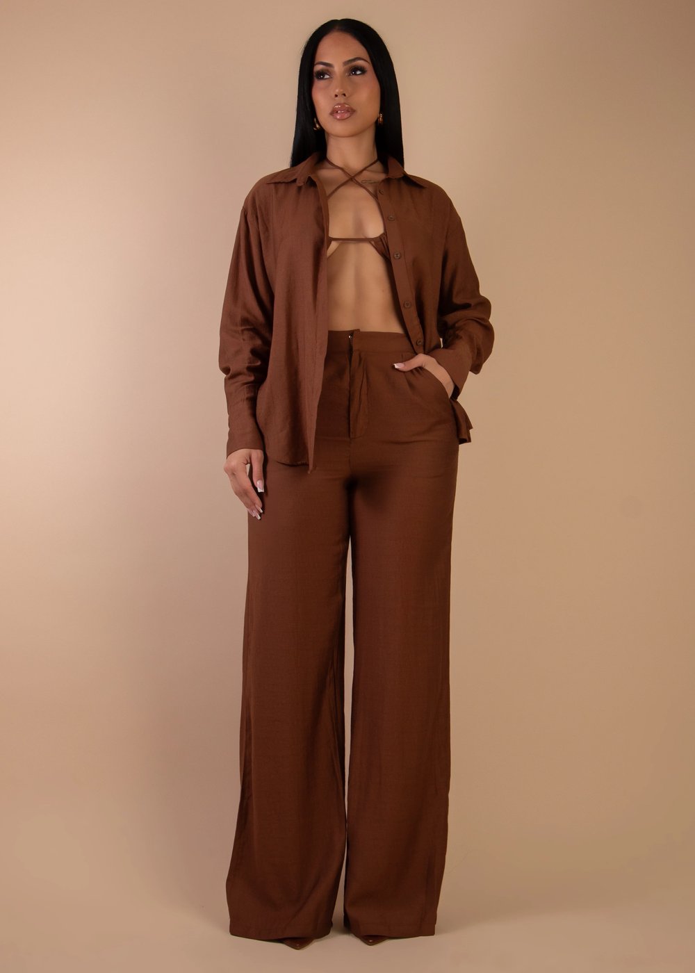 Image of CONSTANCE set-Brown