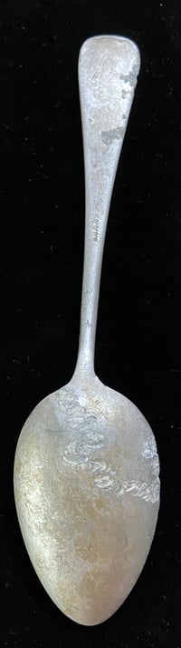 Image 2 of WW2 (Nazi Germany) Wehrmacht Mess Hall Spoon - Authentic 1939