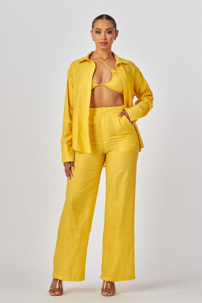 Image of CONSTANCE set-yellow 