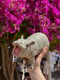 Image 2 of Pygmy hippo sculpture
