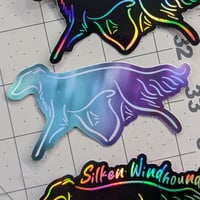 Holo Aurora Gaiting Silken Windhound Decal