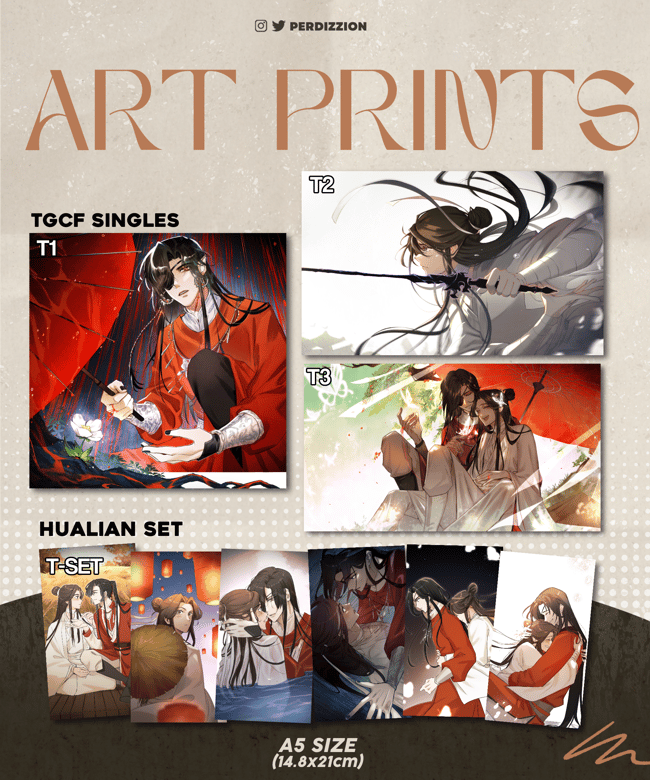 TGCF / Heaven Official's Blessing Art Prints