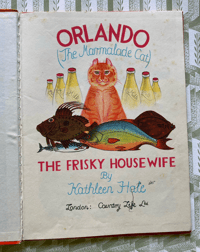 Image 2 of Orlando The Frisky Housewife by Kathleen Hale