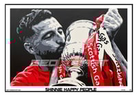 GRAEME SHINNIE ABERDEEN CUP WINNER PRINT