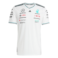 Image 1 of Mercedes - AMG Petronas Formula One Team Driver Jersey Authentic, White Large