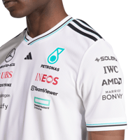Image 3 of Mercedes - AMG Petronas Formula One Team Driver Jersey Authentic, White Large