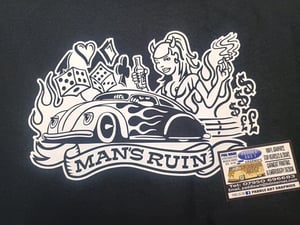 Image of "MAN'S RUIN" VEEDUB T SHIRT